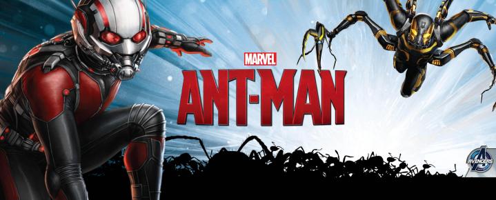 ant man movie banner offers first look yellowjacket