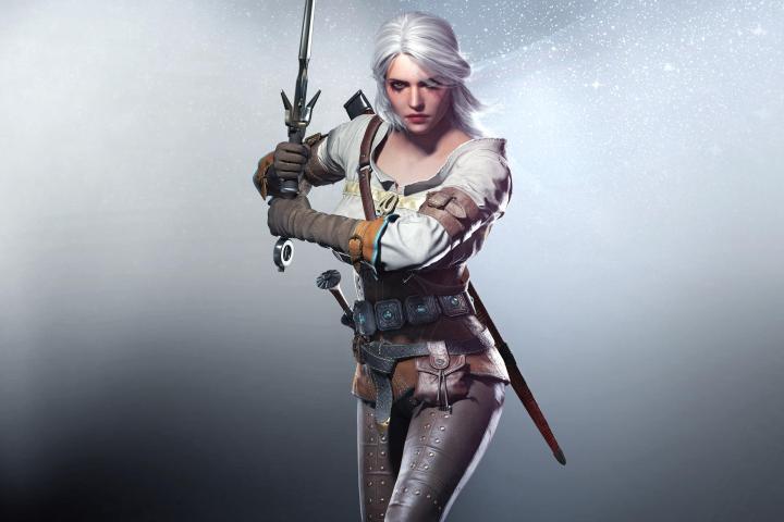 witcher 3s second playable character living weapon watch ciri in the 3 wild hunt wide