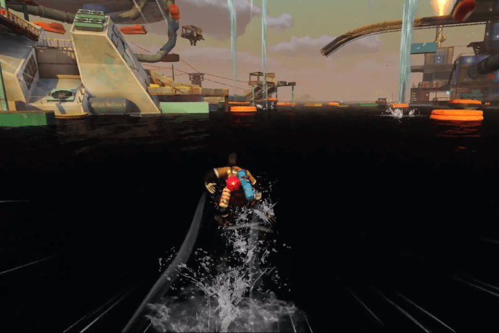 sunset overdrive hits high seas offshore oil rig dlc adventure