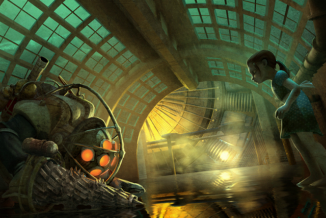 check concept art gore verbinskis unproduced bioshock film verbinski