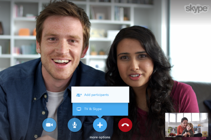 skype samsung smart tv group video chat free 1