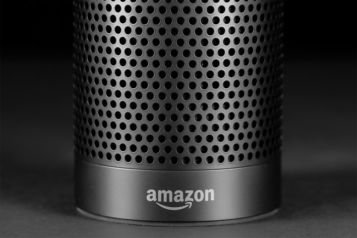 Amazon Echo review macro logo