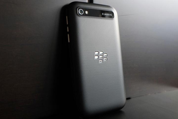 BlackBerry Classic back angle