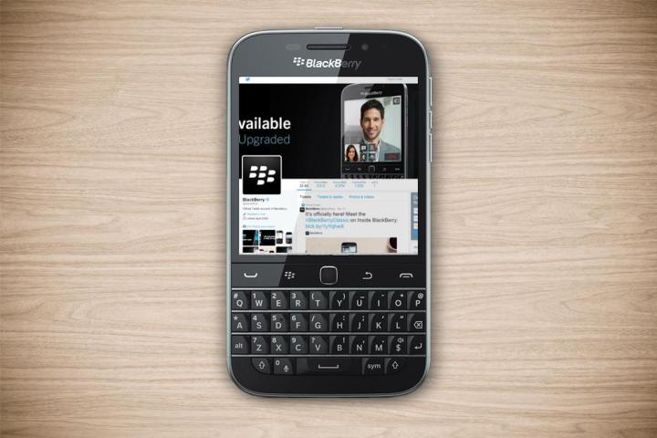 Blackberry tweet
