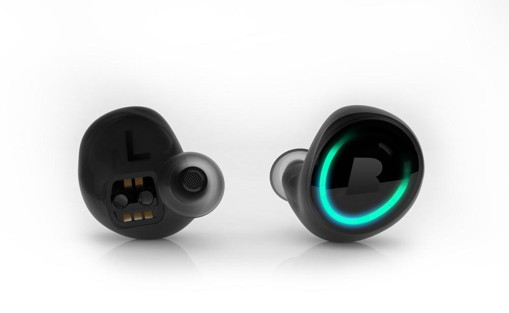feature packed dash headphones surface at ces bragi frontback black