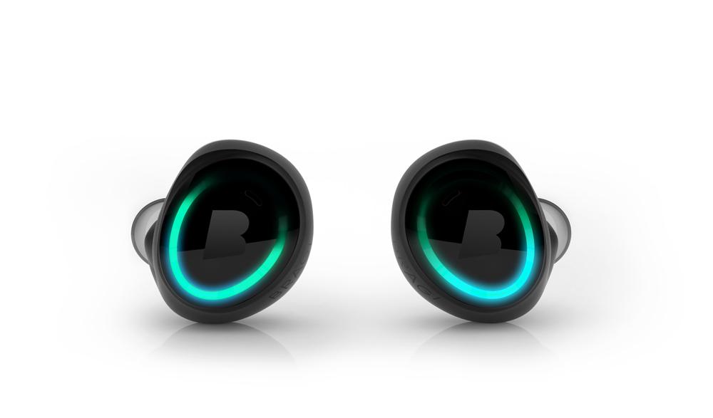 feature packed dash headphones surface at ces bragi front black