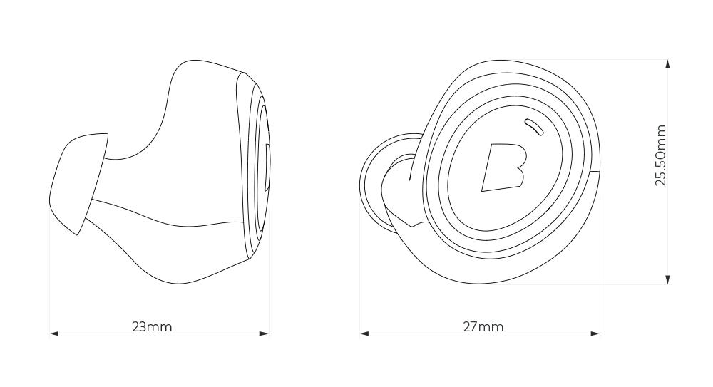 feature packed dash headphones surface at ces bragi measurements