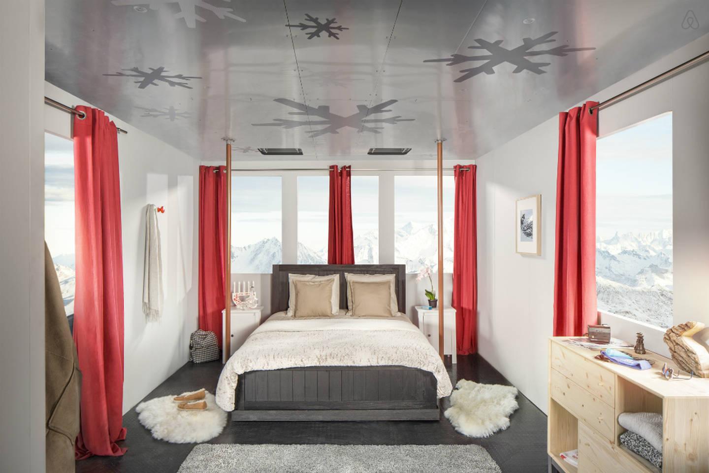 airbnbs new a night at contest is for cable car in the french alps courchevel airbnb 66b43be1