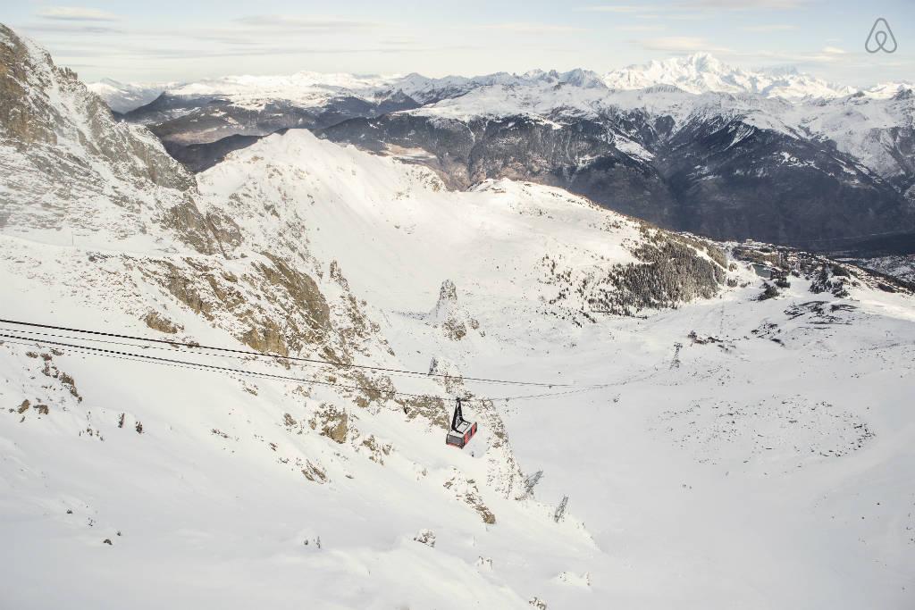 airbnbs new a night at contest is for cable car in the french alps courchevel airbnb 90985f07