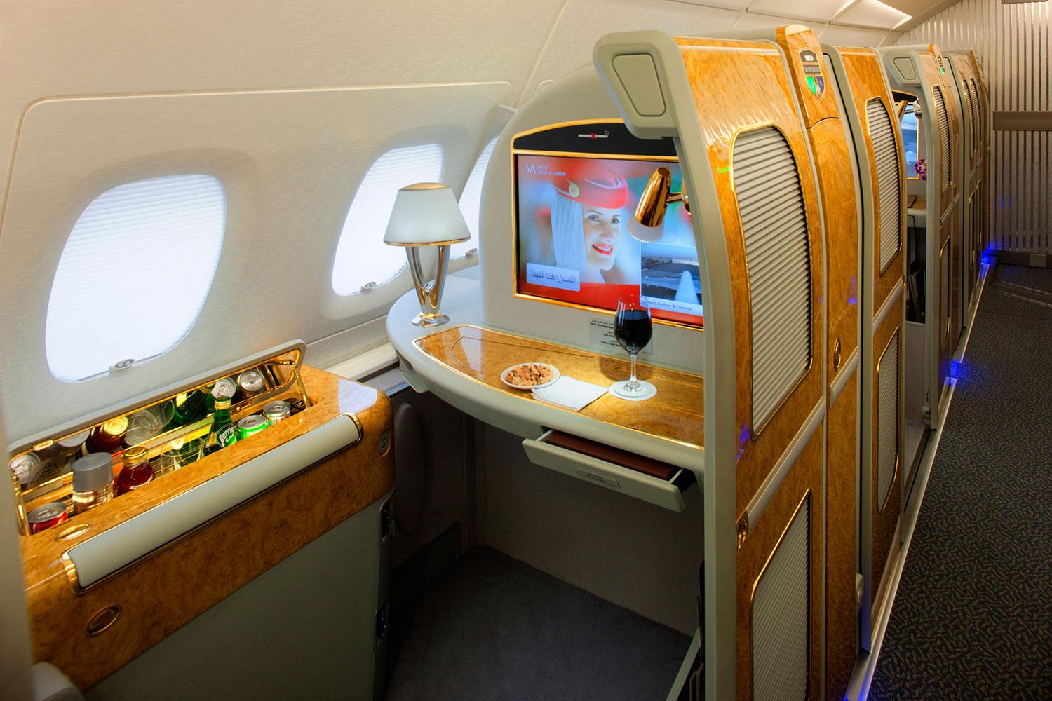 best first class airlines seats emirates a380 private suite a