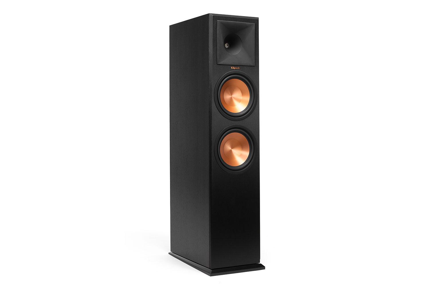 klipsch reference premier speaker system debuts at ces 2015 280f angle ebony