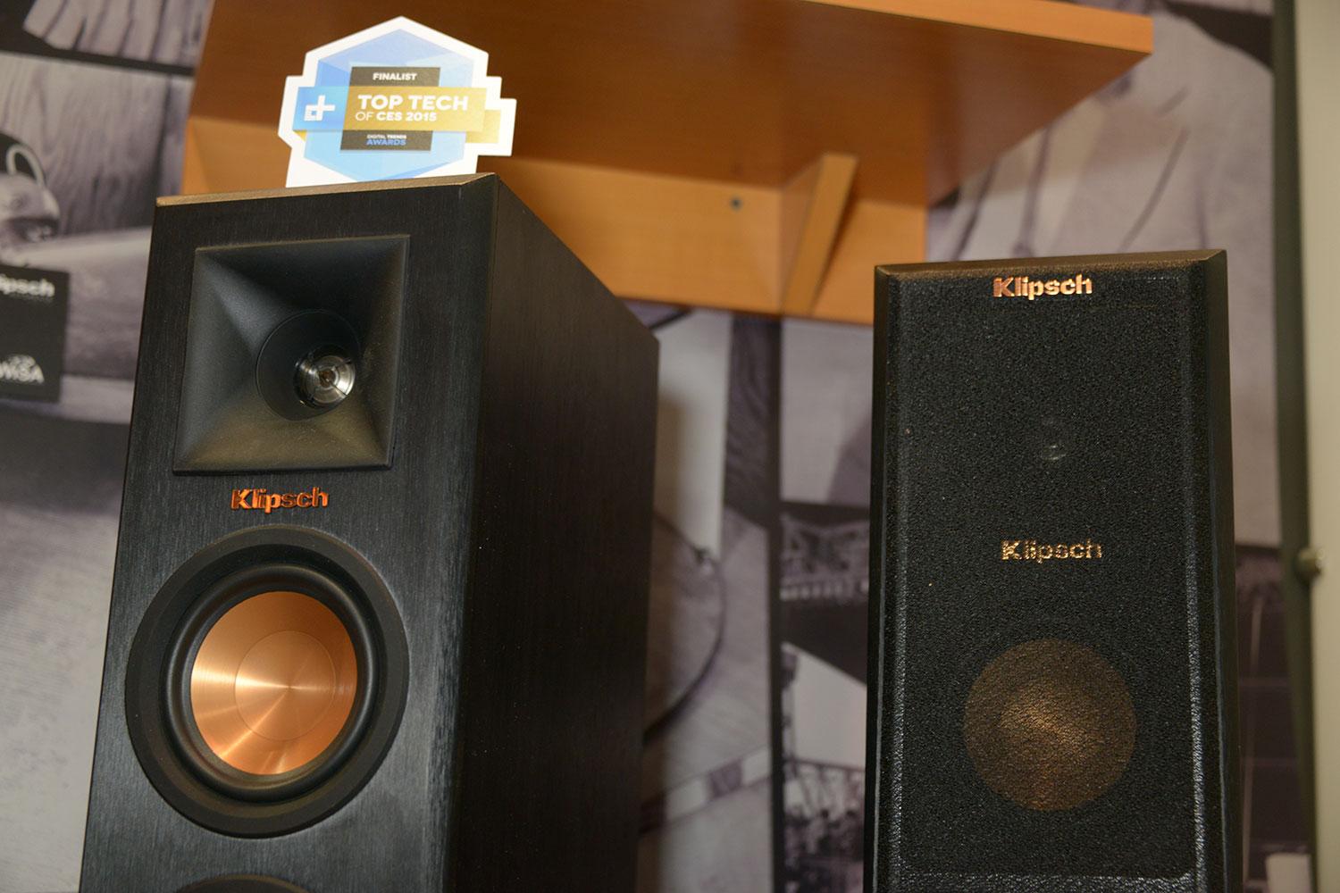 klipsch shows reference premiere wireless home theater system 6794