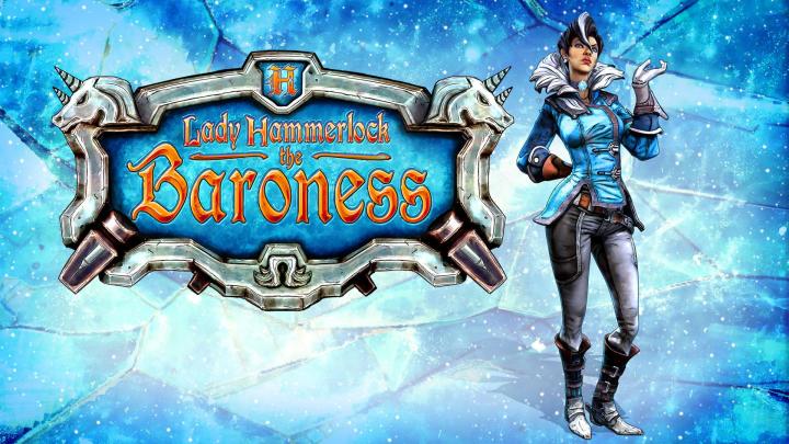 borderlands pre sequels next playable character ice cold huntress lady hammerlock