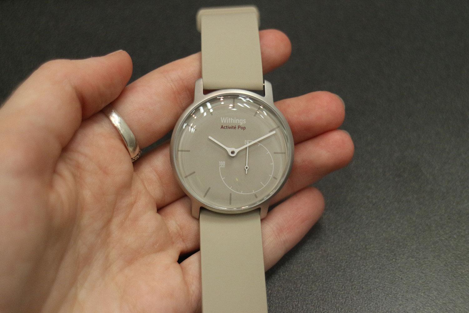 withings announces affordable activite pop fitness tracking watch hands on 6023