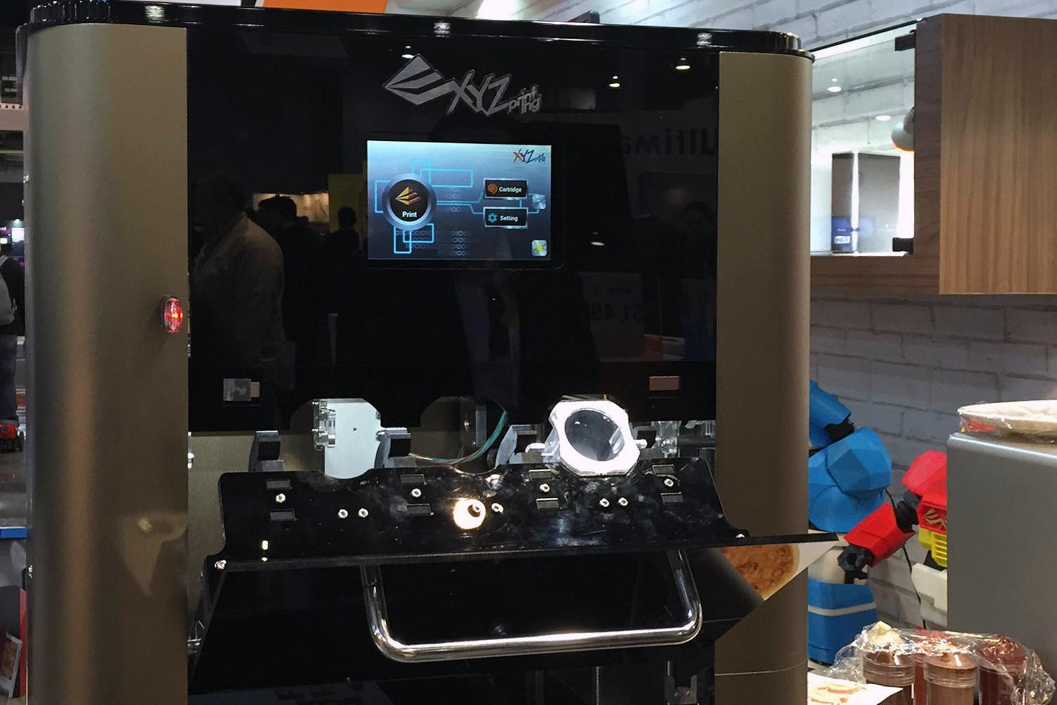 xyzprinting debuts 3d food printer at ces 2015 0113