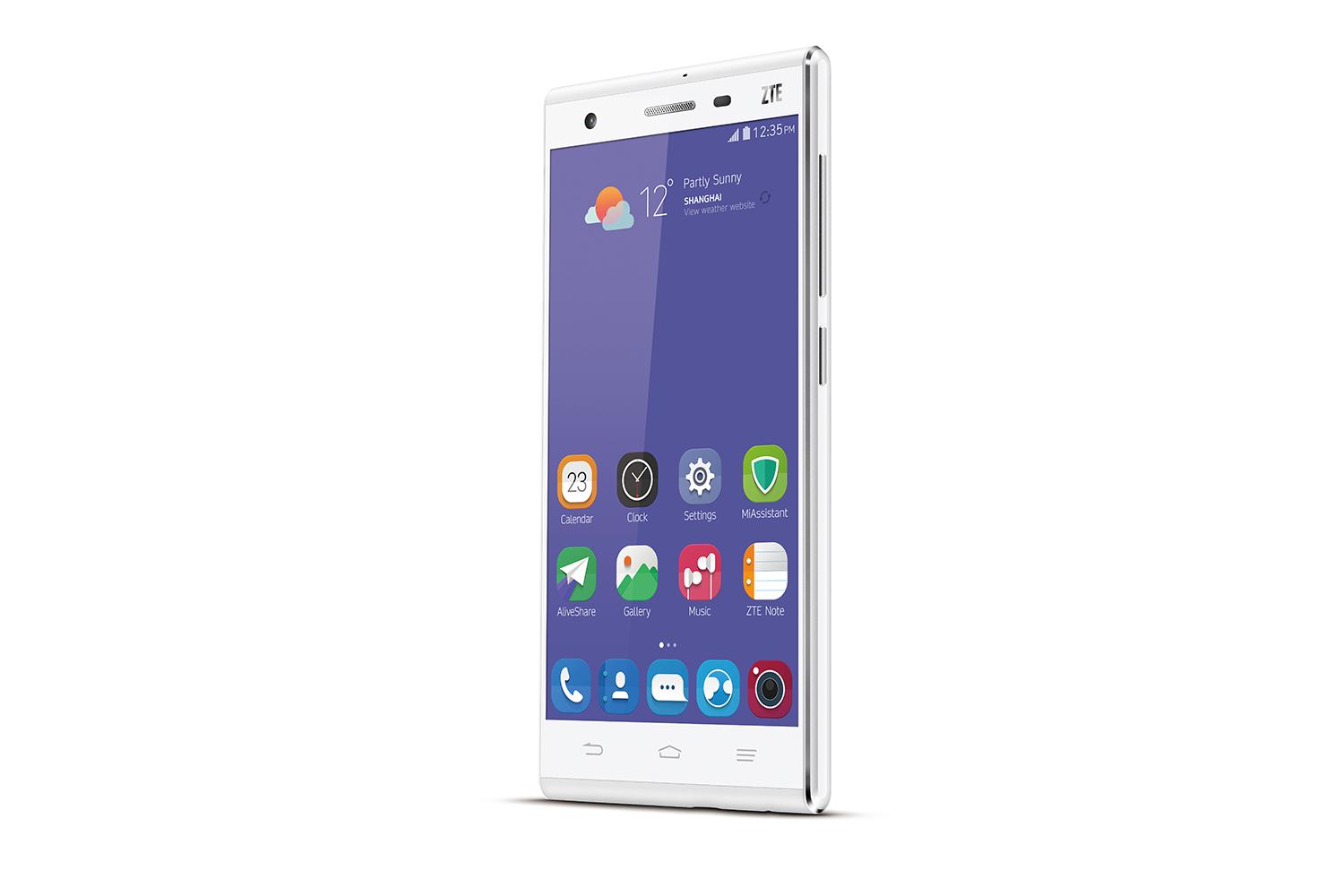 zte star 2 voice control news front angled press image