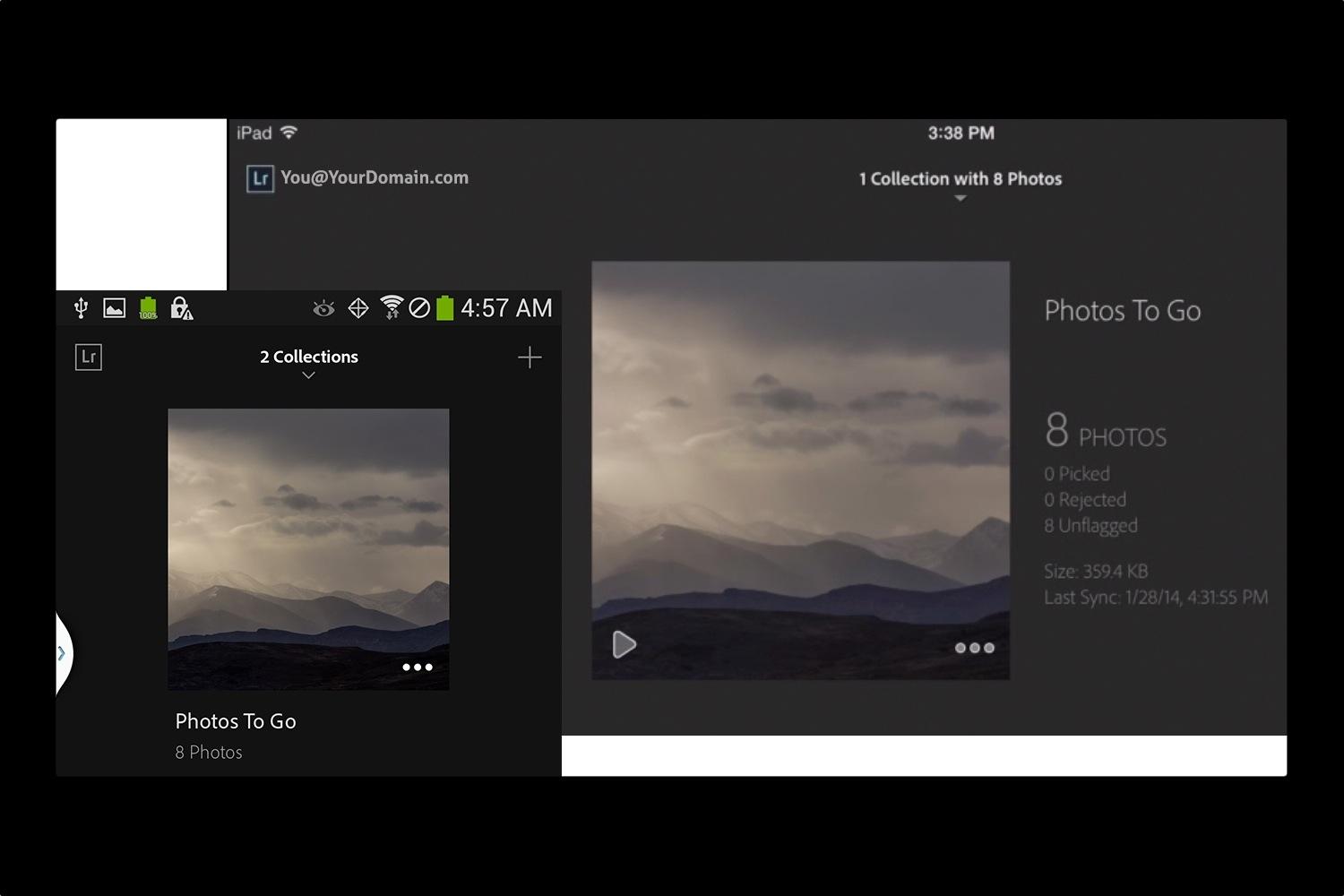 adobe lightroom mobiles photo editing tools now available android 4