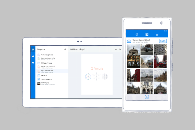 dropbox finally launches app windows phones tablets for