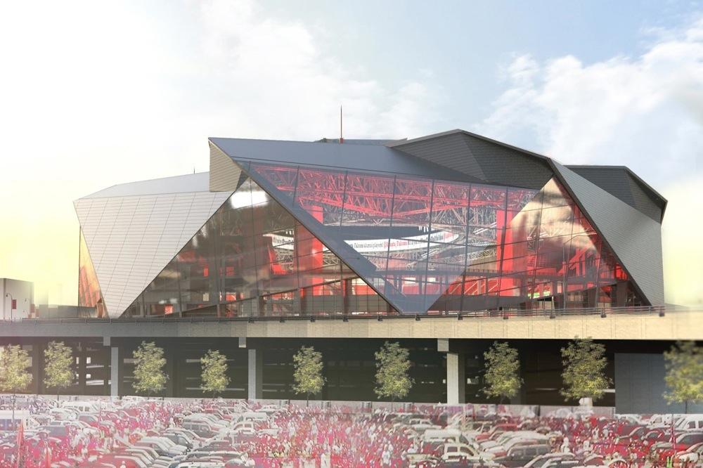 atlanta falcons new stadium incredible retractable roof high tech amenities 3