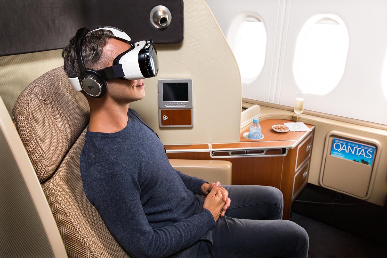 Qantas Samsung Gear VR