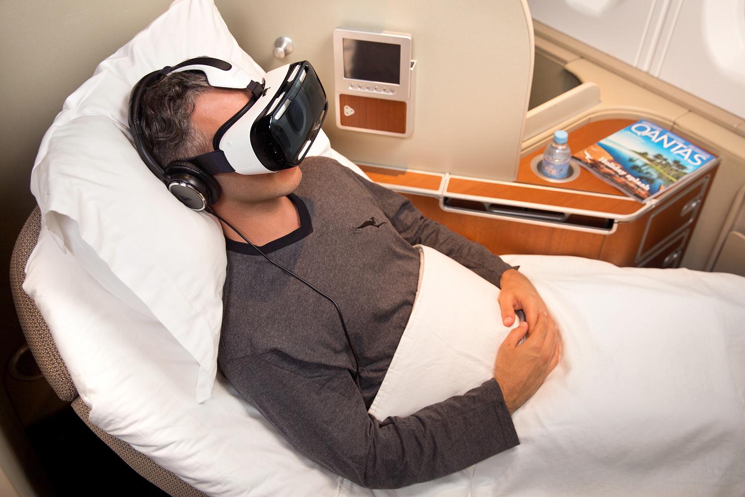 Qantas Samsung Gear VR