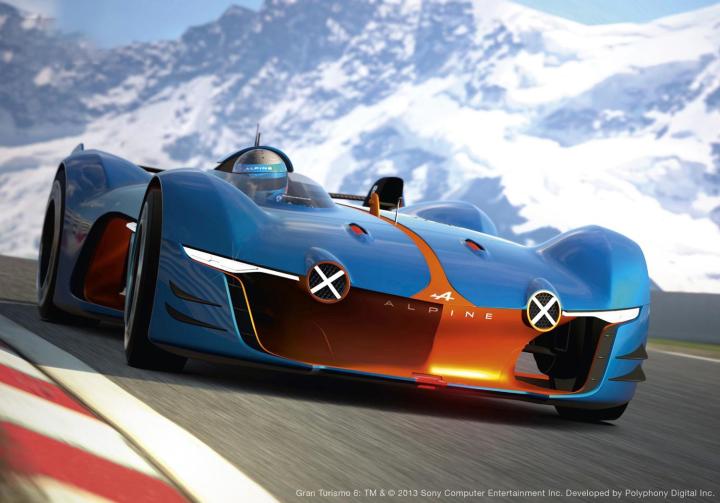 Renault Alpine Vision Gran Turismo concept