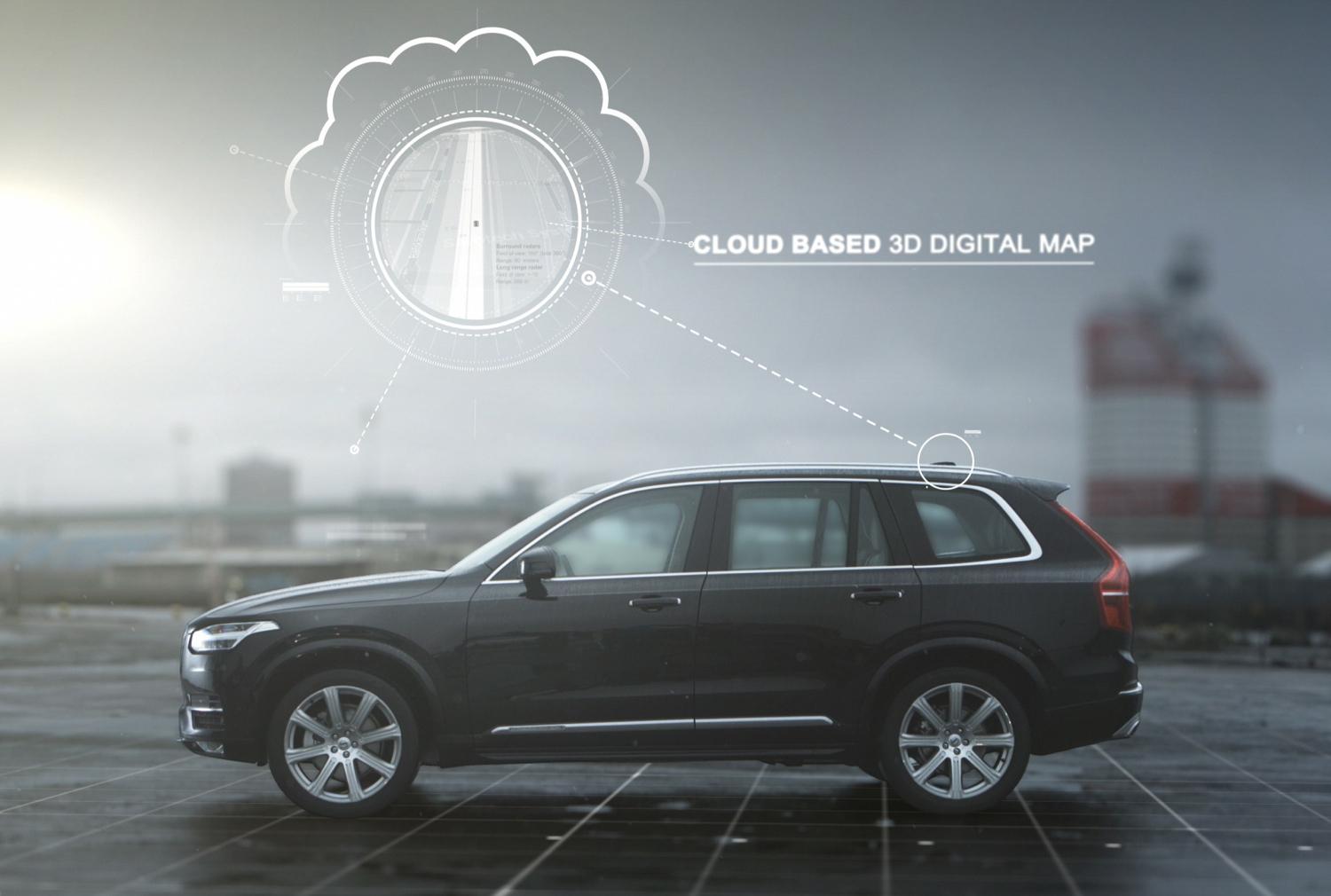 Volvo Autopilot 3D map