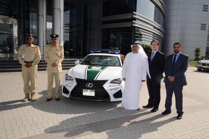2015 Lexus RC F Dubai Police Force