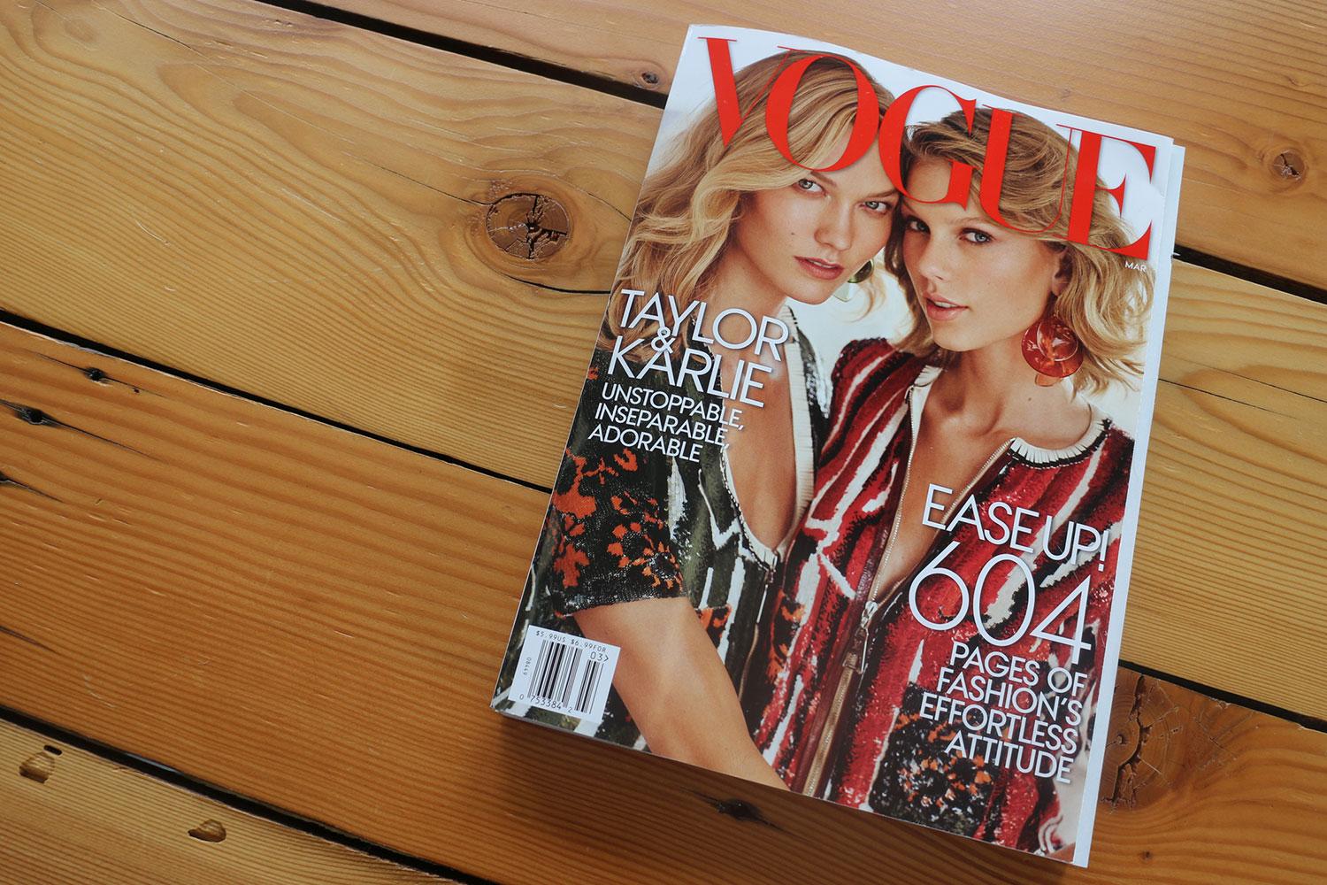 apple watch splashed across 12 pages of vogues march issue vogue ad 6113