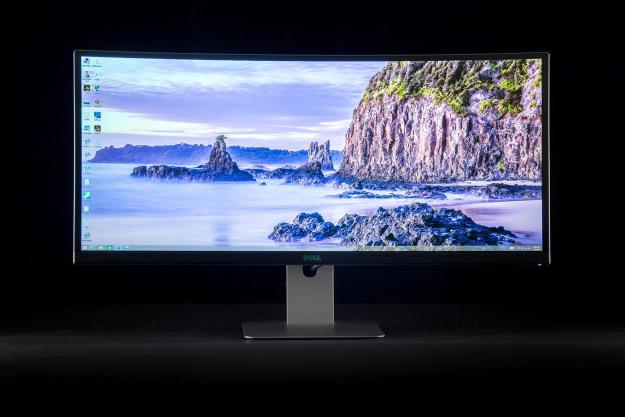 Dell U3415W UltraWide curved monitor