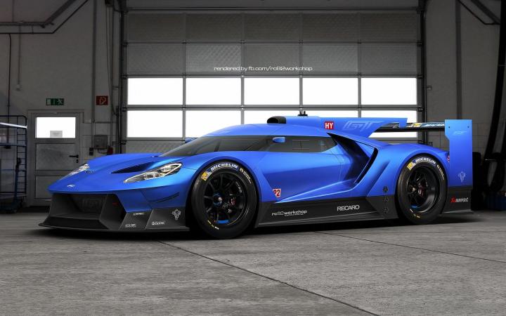 Ford GT rendering