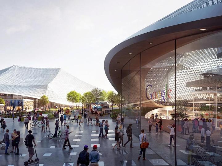 google shows off plans for its futuristic new headquarters hq 1