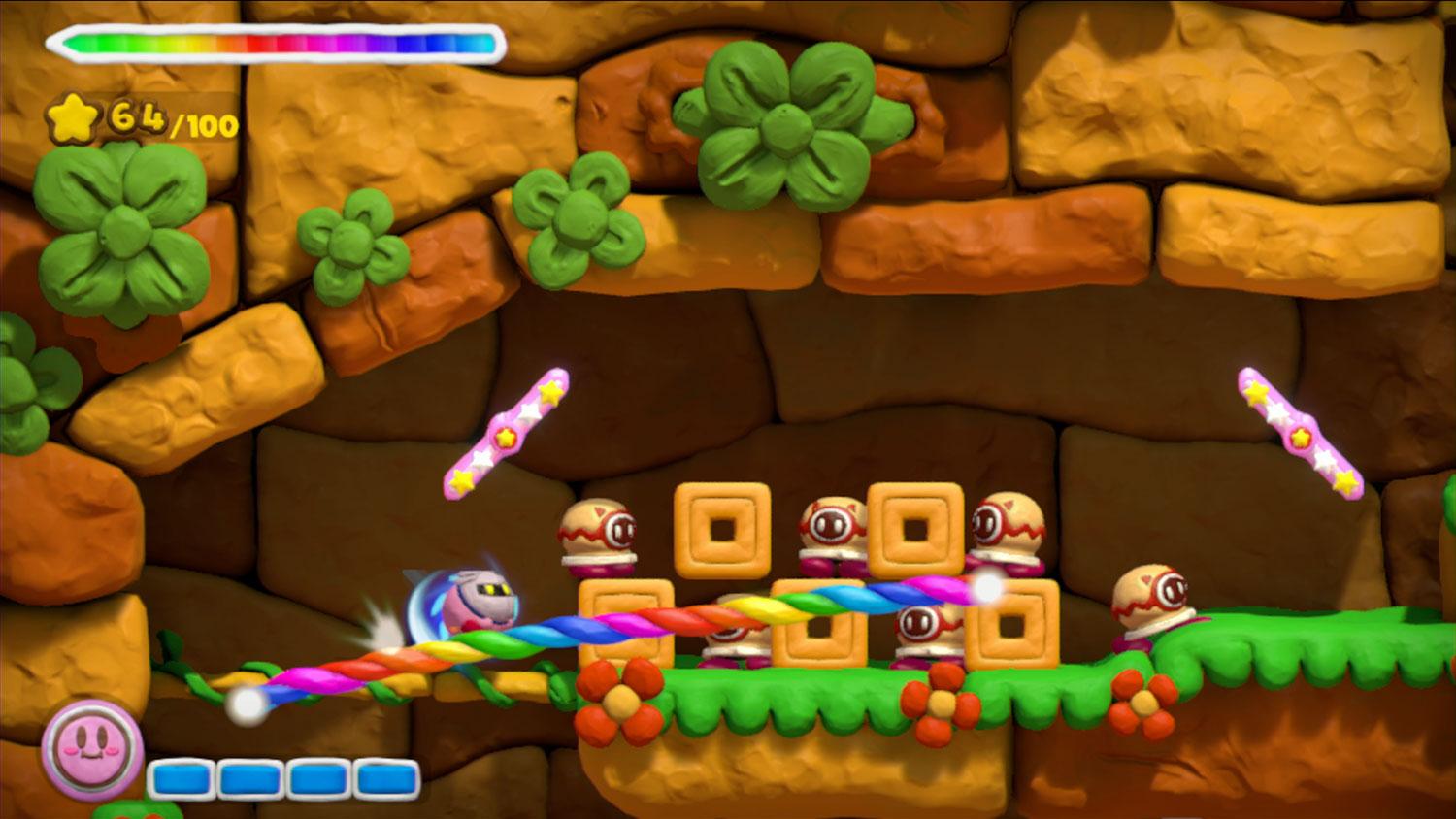 Kirby e a maldição do arco-íris captura de tela 6