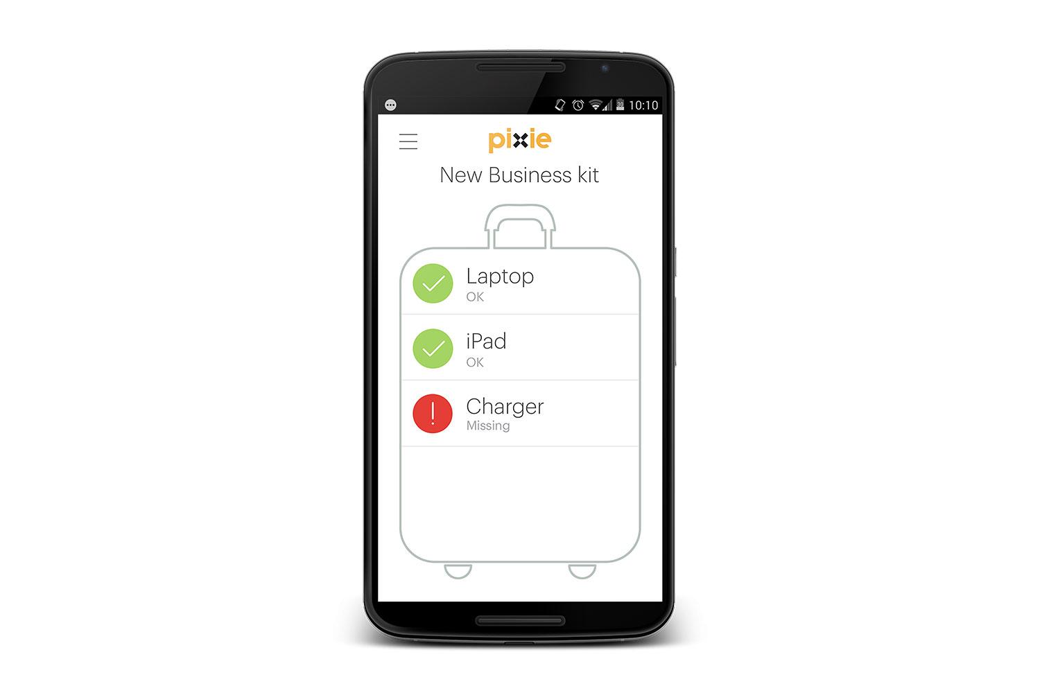pixie points help you find lost keys pets and more smartbag screen framed