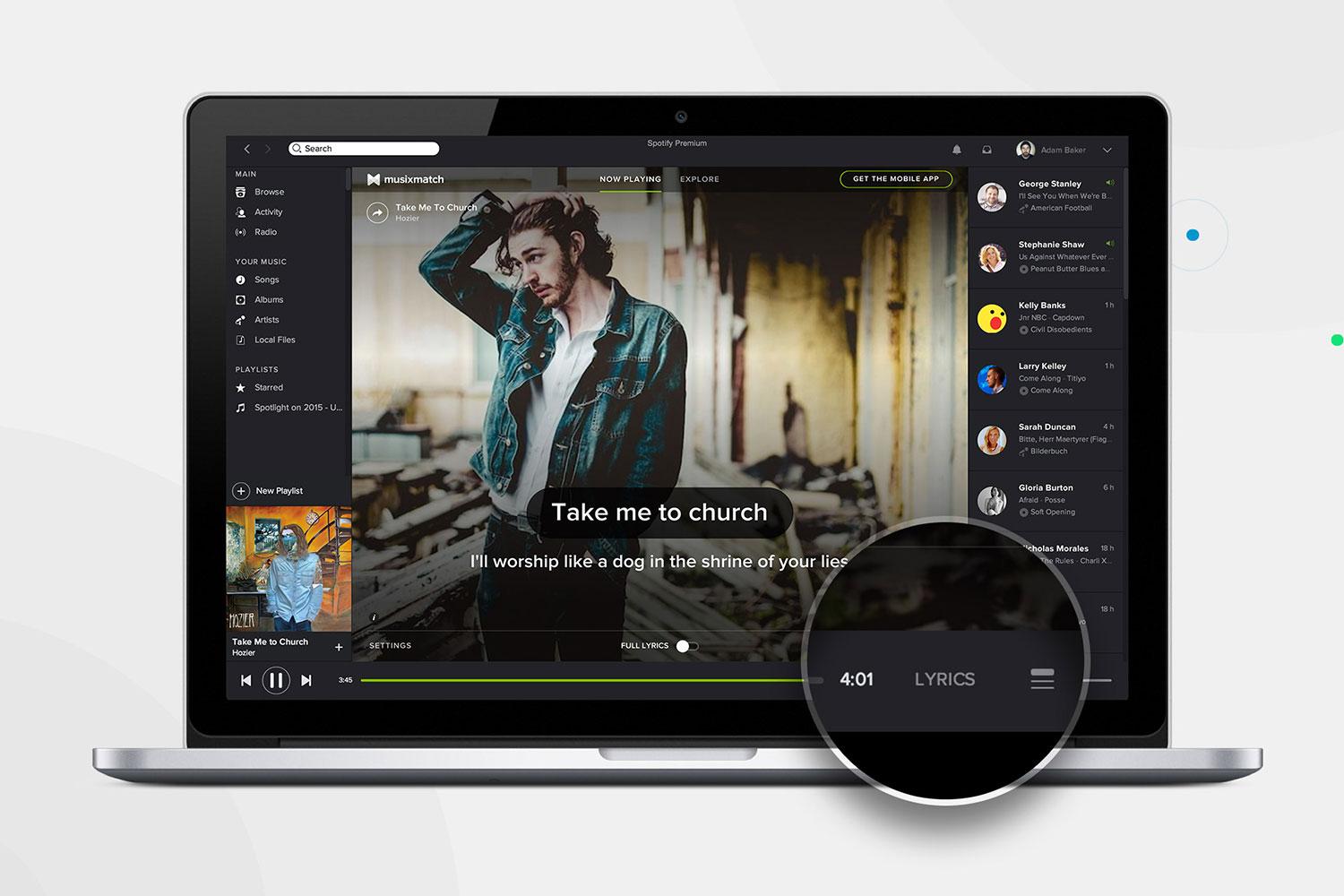 spotify adds lyrics to desktop app so you can annoy the hell out of everyone nearby hozier edit press image