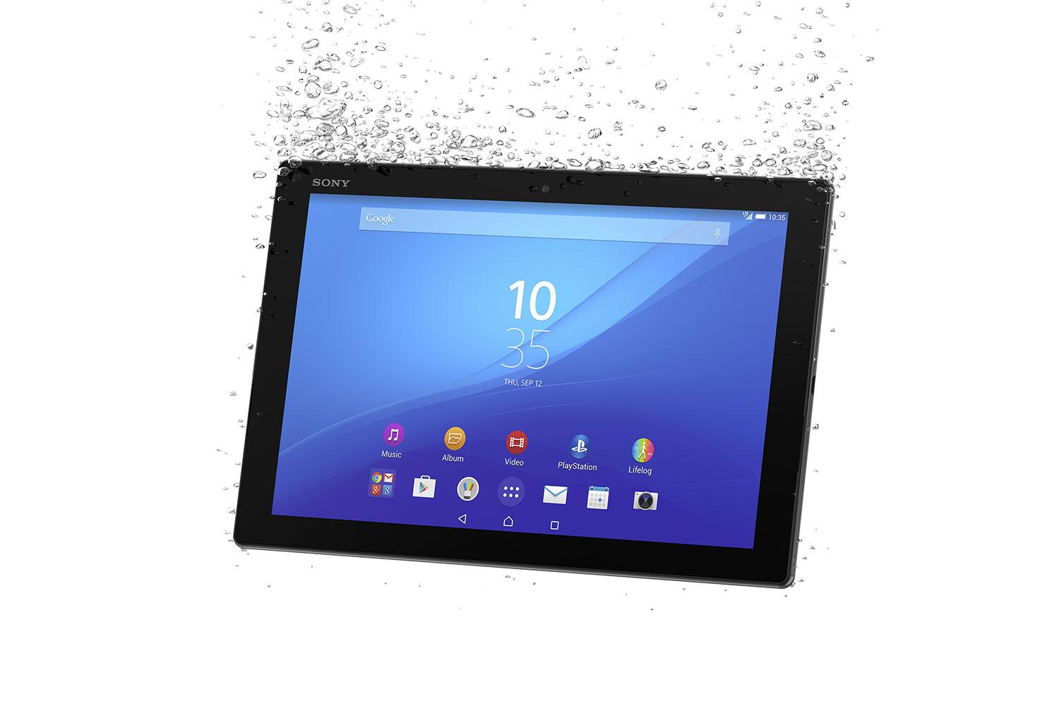 Xperia Z4 Tablet front angle