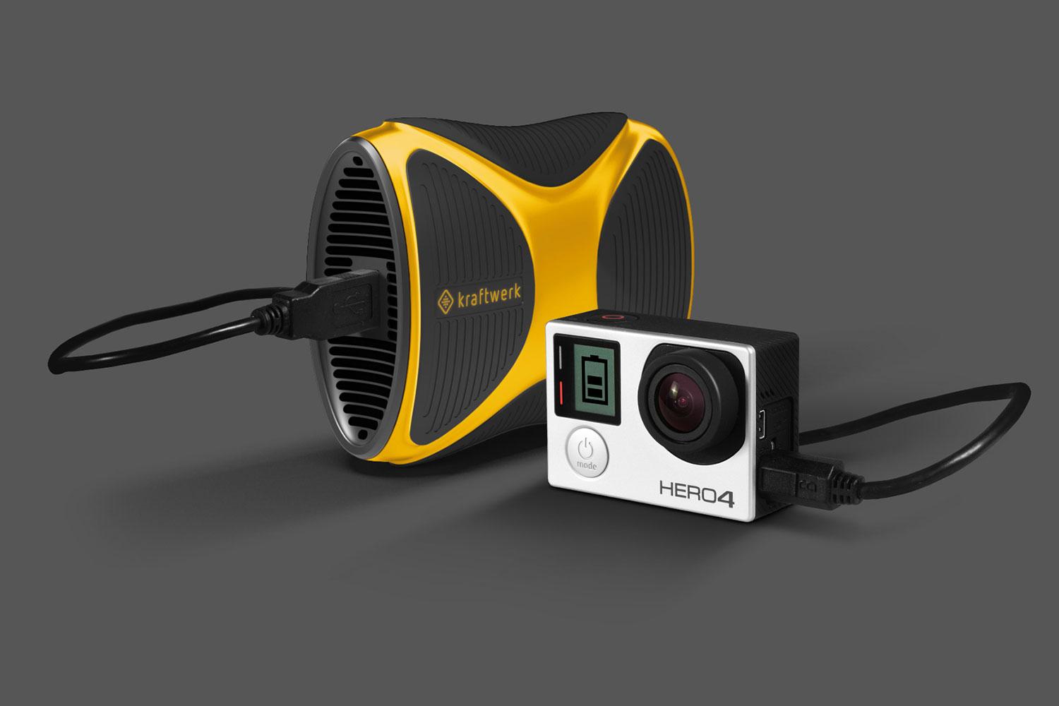 kraftwerk gas charge your devices yellow gopro charging