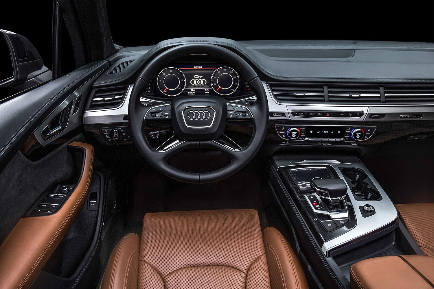 2016 Audi Q7 interior drivers