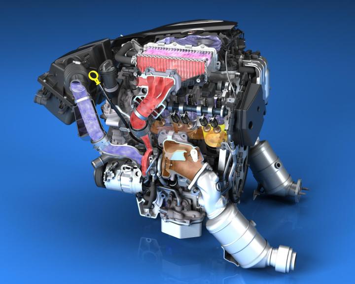 2016 Cadillac CT6 twin-turbo V6 engine