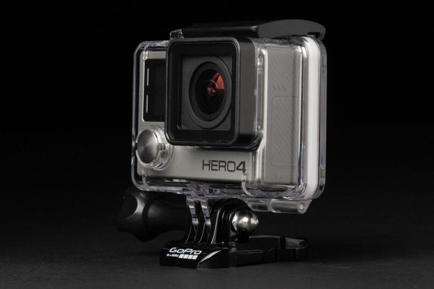 GoPro Hero 4 BLACK case angle