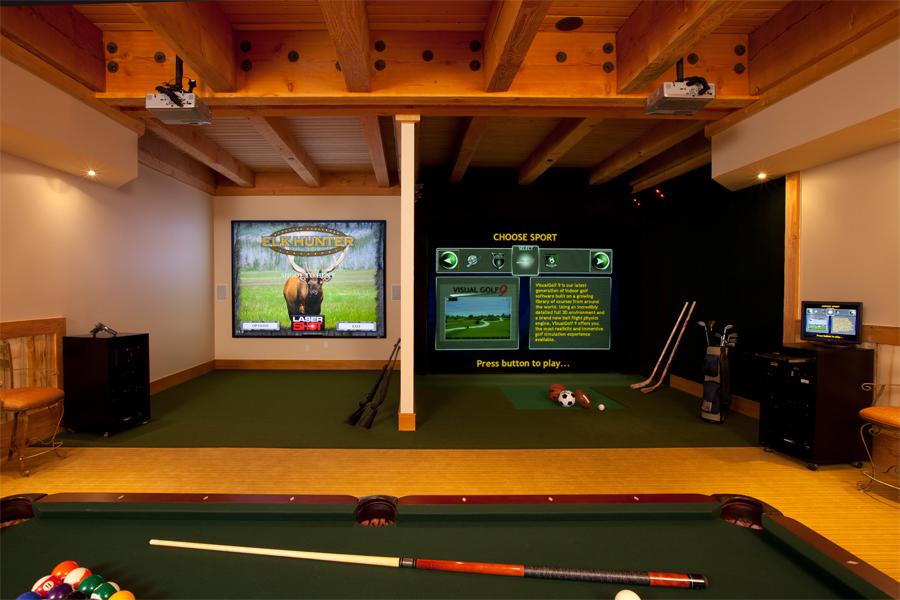 awesome custom home theater installations 2014 hometronics hunting golf