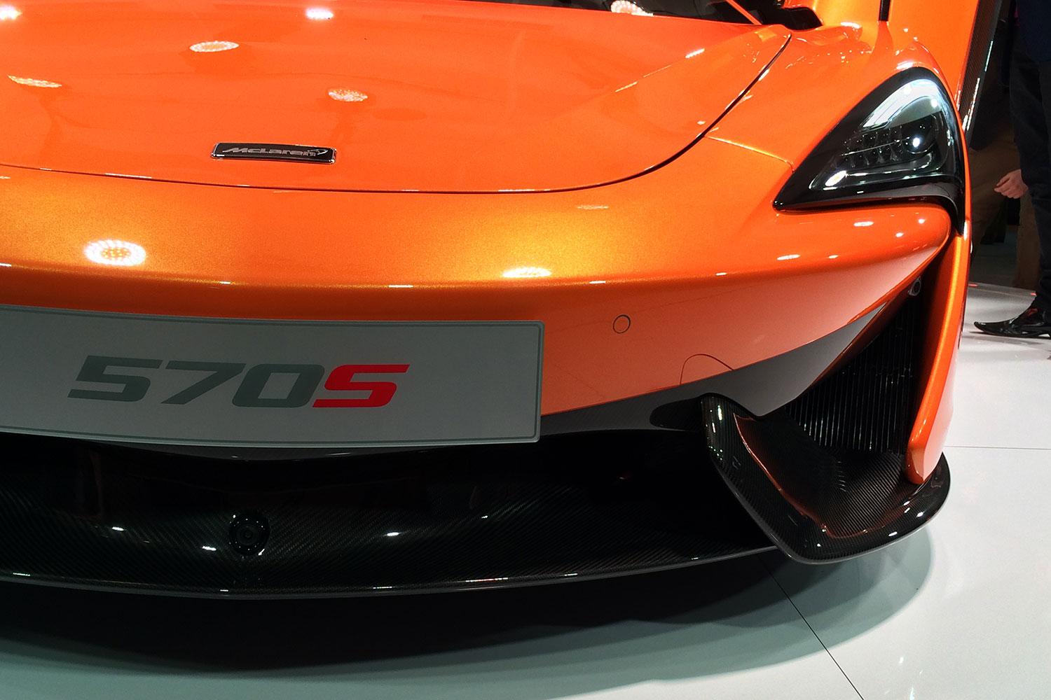 McLaren 570S Reveal front bumper