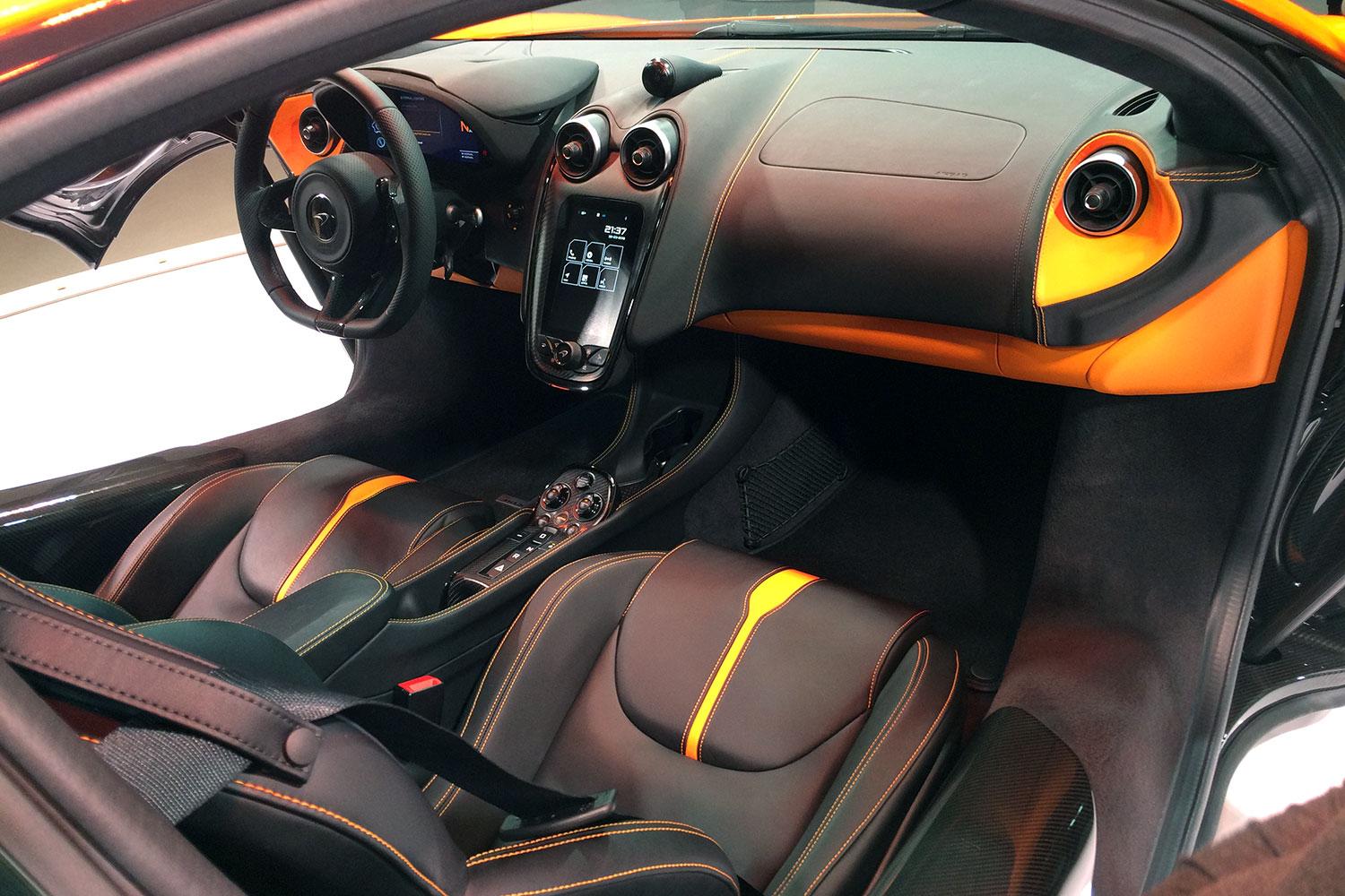 McLaren 570S Reveal interior