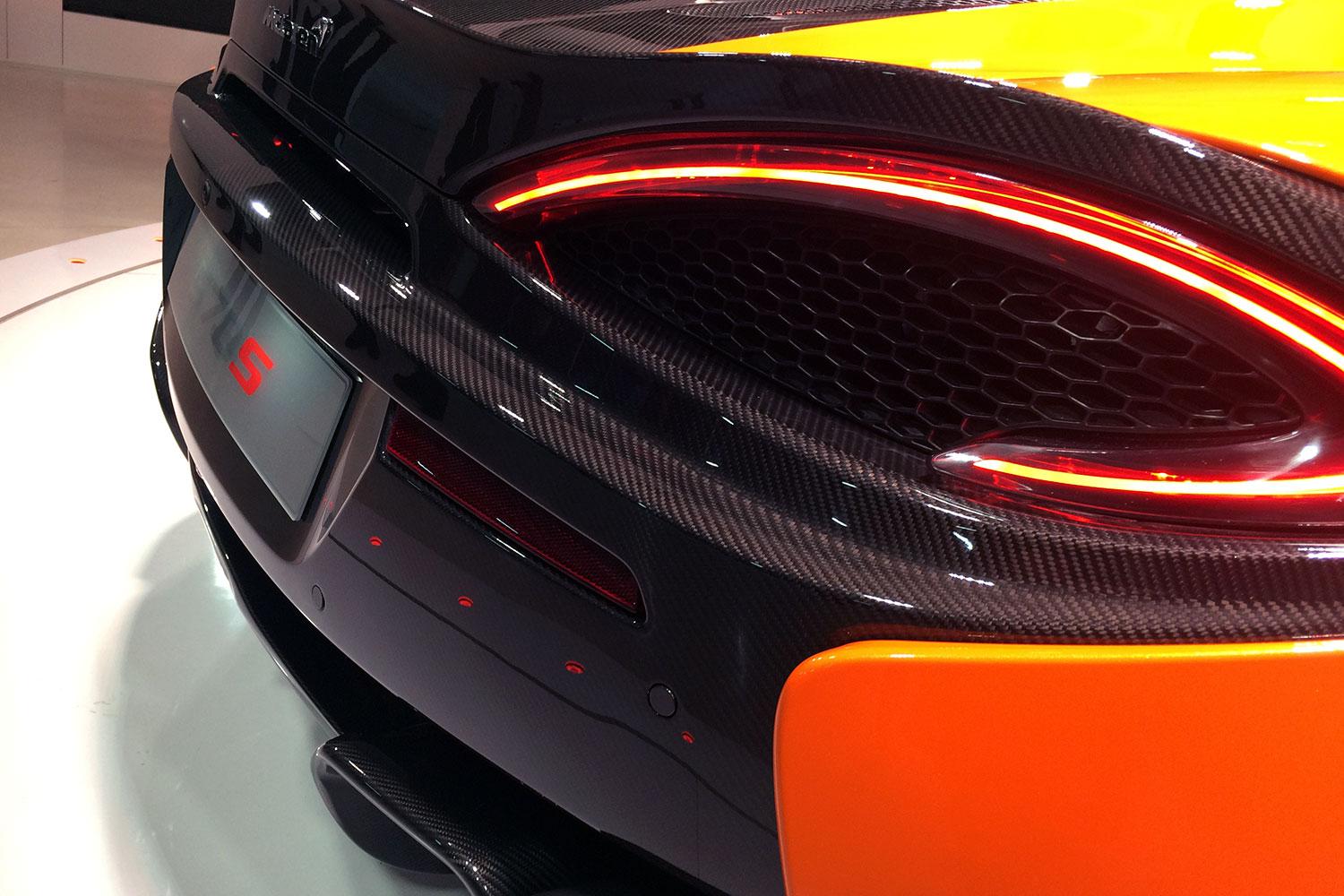 McLaren 570S Reveal taillight