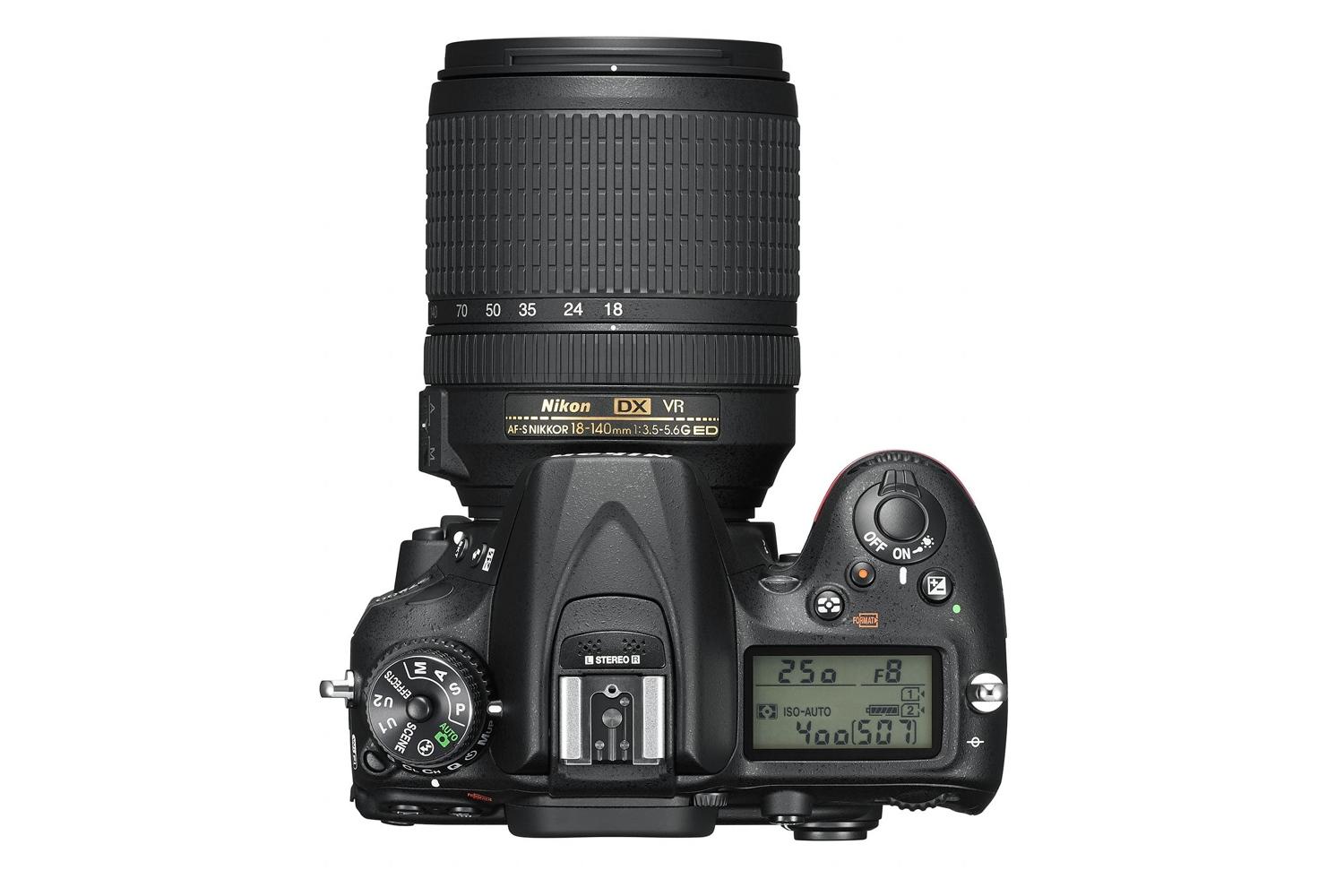 nikon pumps up its enthusiast dslr with enhanced image and movie capture d7200 18 140 top