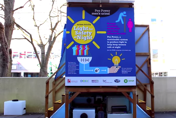pee power this toilet generates electricity from urine