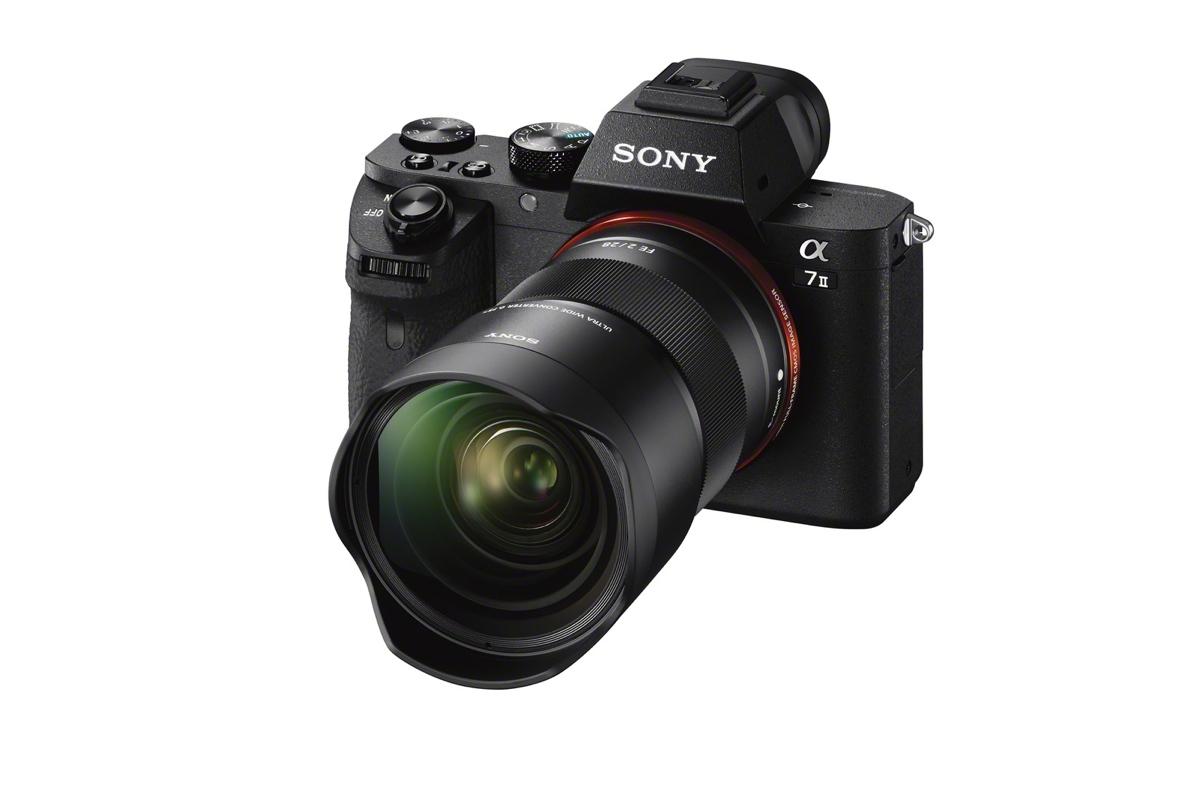 sony strengthens full frame a7 cameras with new macro and zoom lenses a7m2 wsel28f20 wsel075uwc right 1200
