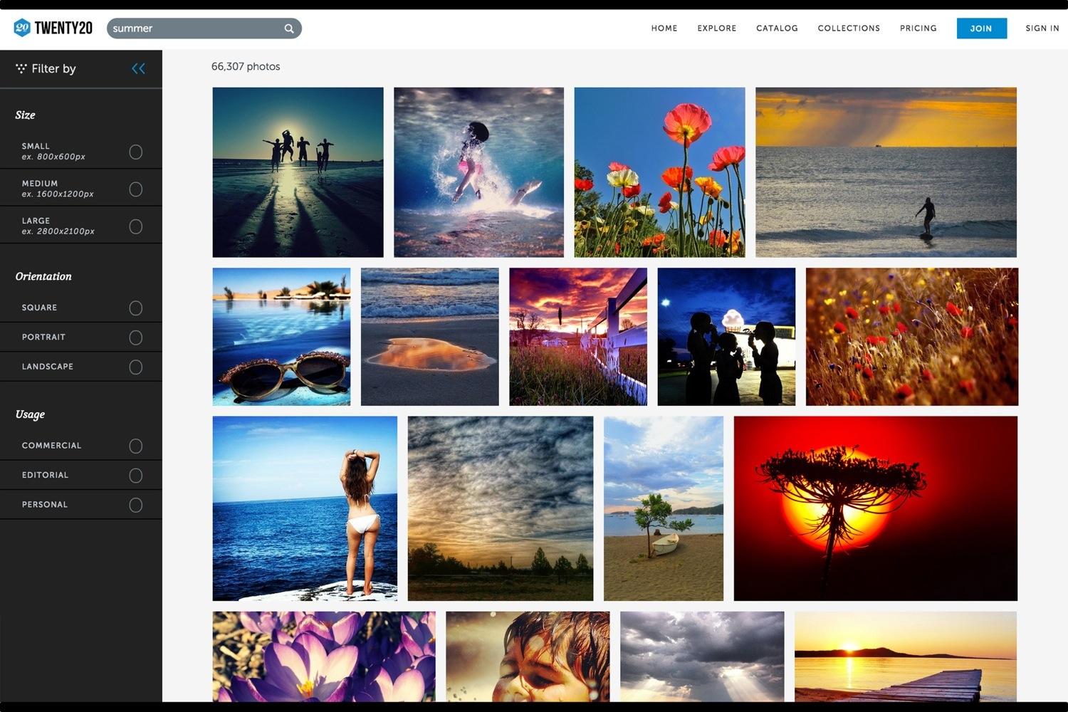 twenty20 wants to be the getty of mobile photography web search results