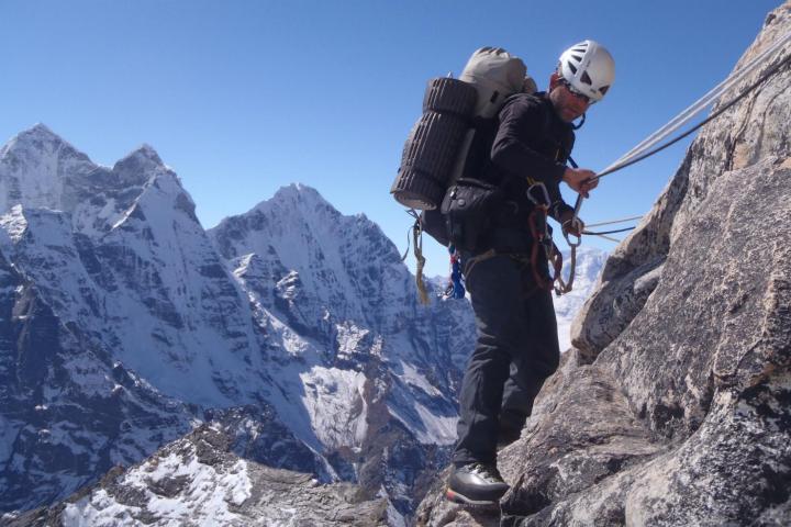 mountain climber heading to mount everest control his smart home z wave