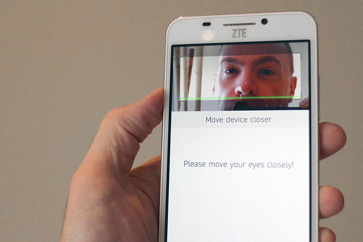 how retinal scanning works in ztes grand s3 zte facial recognition 2